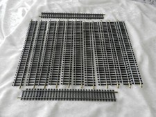 Ancien lot 13 rails droit Train Jouef N° 475 / 34 traverses