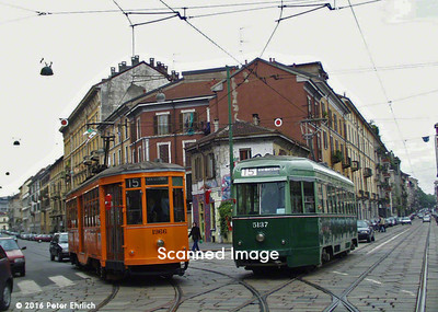 Original Foto: Mailand, Italien 1966, 5137 e der Porta Genua