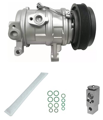 RYC Remanufactured AC Compressor Kit DG59 Fits Dodge Ram 1500 3.7L, 4.7L 2010