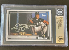 Frank Thomas Hand Signed / Autographed 2011 60 Years of Topps #60yot-41  Beckett