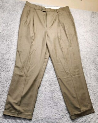 beige dress slacks Custom Genoa Chino Pants for Men in Beige – Luxire Custom Clothing main image 0