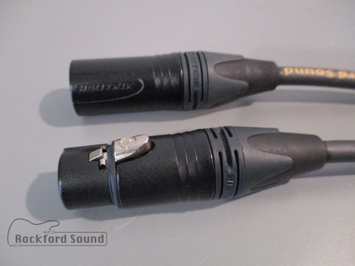 Cable de micrófono Mogami W2549 Neglex Studio con enchufes XLR neutros chapados en oro - Imagen 9 de 12