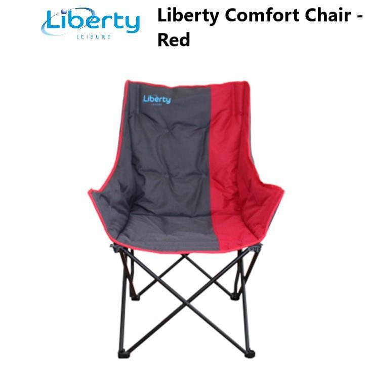 Liberty Leisure Comfort Chair Blue Outdoors Caravan Motorhome  LLCC-5