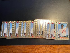 1992 BOWMAN BASEBALL #682 MICHAEL TUCKER FOIL (RC)!! 55 CARD LOT!! MINT!!