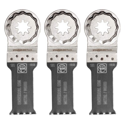 FEIN 63502151270 Saw Blades,Bi-Metal,1-1/8 in. Size,PK3 48ZC07