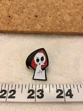 Cartoon Enamel Lapel Pin Grim Adventures Grim Character Fun Cute New