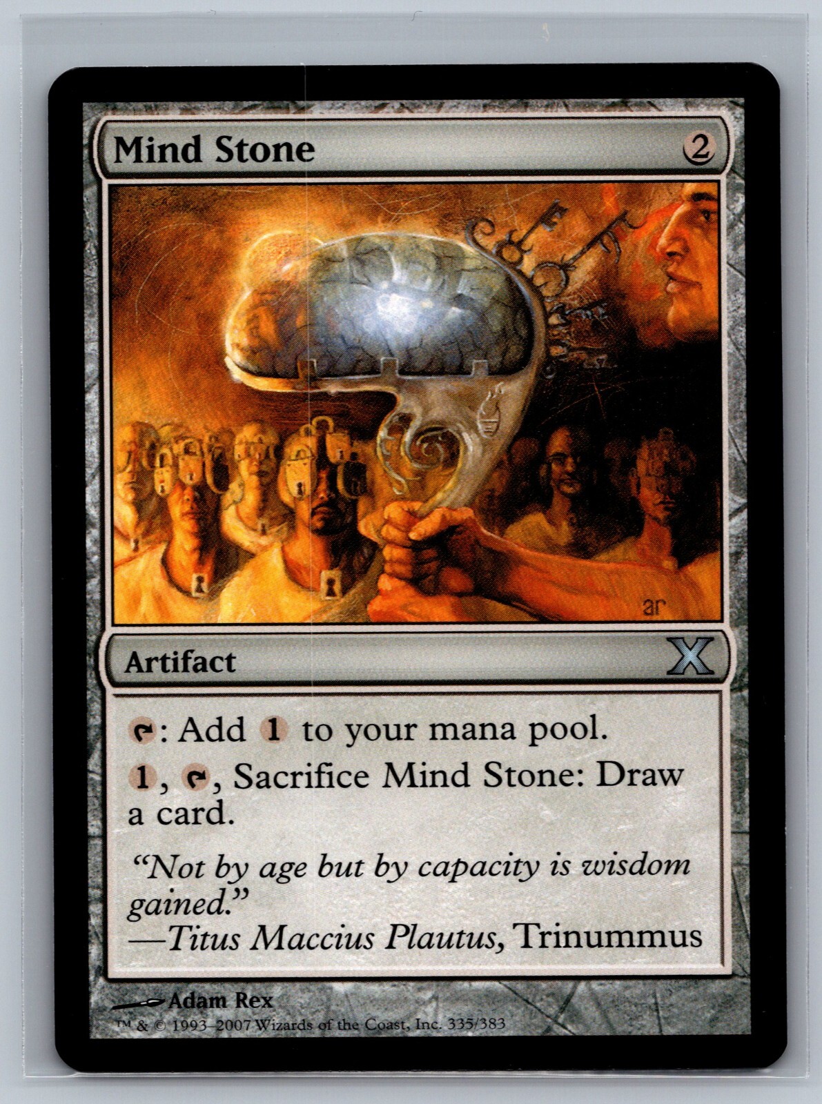 Magic The Gathering 10th Edition Mind Stone #335/383 MTG TCG CCG Tenth