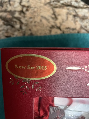 Waterford Ornament Slovienia Cut Crystal 2015 Twas the Night Before Christms NWT - Picture 6 of 8