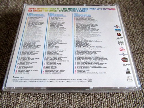 10CD Set Super Eurobeat Vol.201 202 203 204 205 206 207 208 209 210 - Imagen 4 de 4