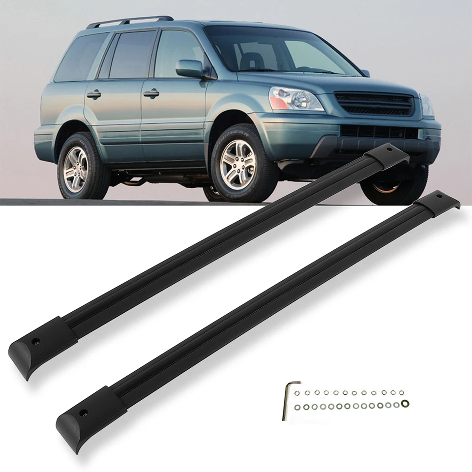 For Honda Pilot 2003-2008 Top Roof Rack Cross Bars Set luggage cargo Aluminum - Изображение 4 из 4