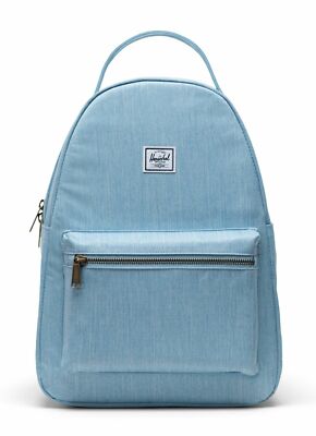 Herschel Nova Mid-Volume Backpack Rucksack Light Denim Crosshatch