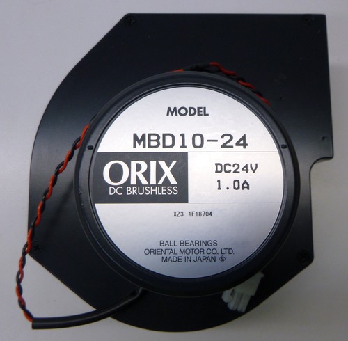 Ventilador/soplador centrífugo de CC Oriental Motor MBD10-24 Orix, 24 V - Imagen 2 de 9