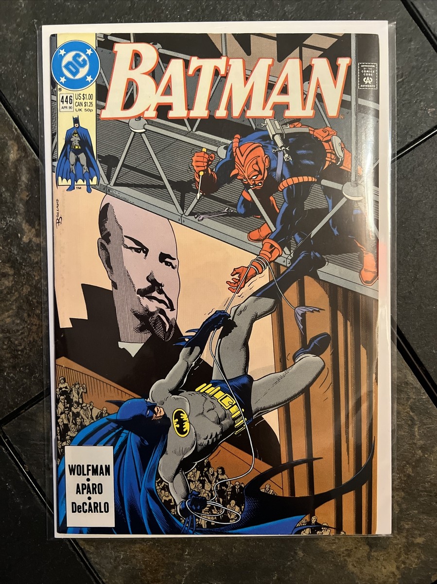 Batman #446 (1990) 9.2 NM DC Key Issue Comic Book Copper Age High