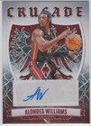 2023 Panini Phoenix Basketball White Lazer Alondes Williams #CS-AWI