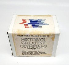 FACTORY SEALED SET CASSIUS CLAY GEORGE FORMAN 1983 HISTORY'S GREATEST OLYMPIANS