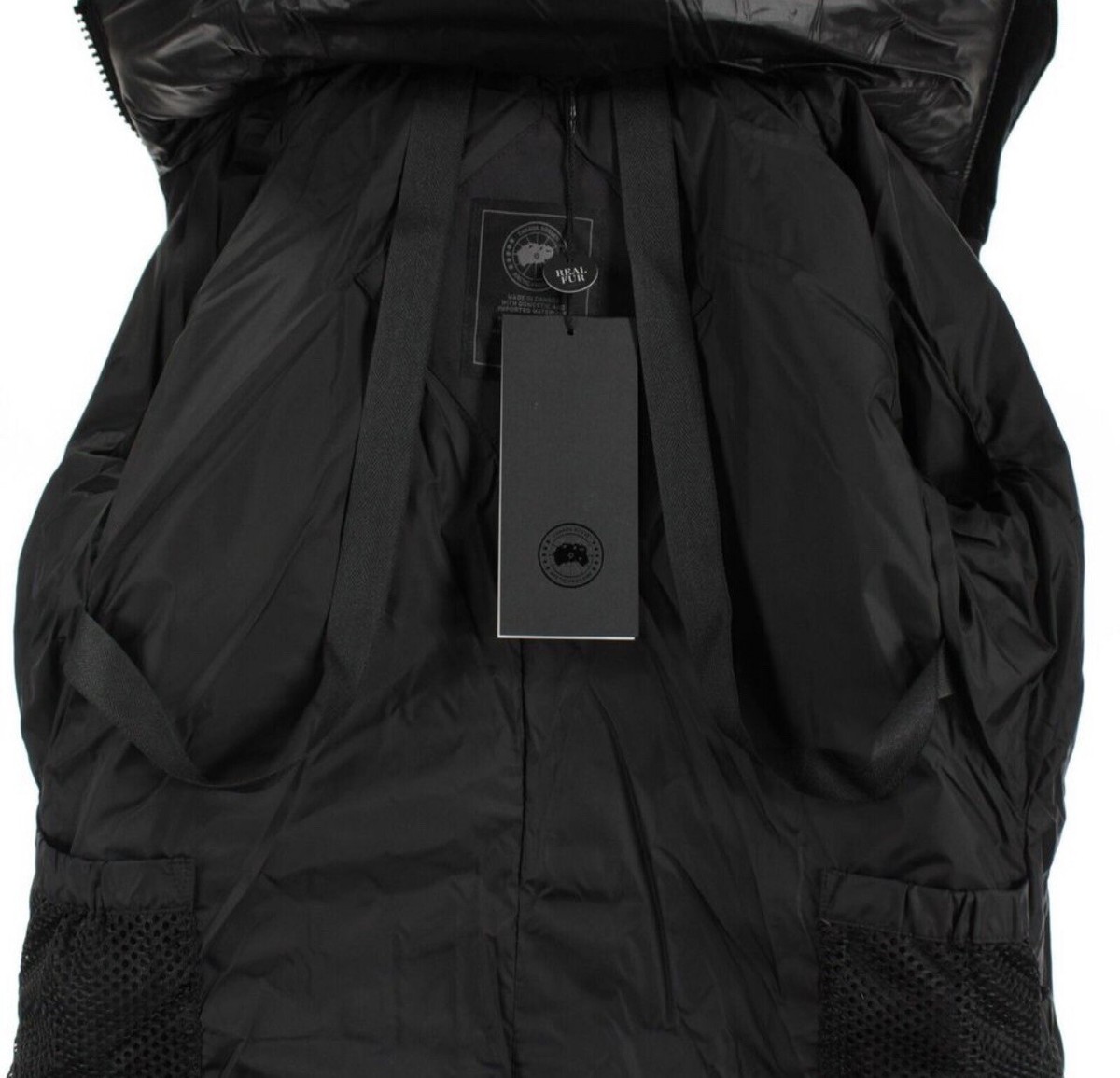 Canada Goose Aldridge Parka Size XS Marine Navy Black Label