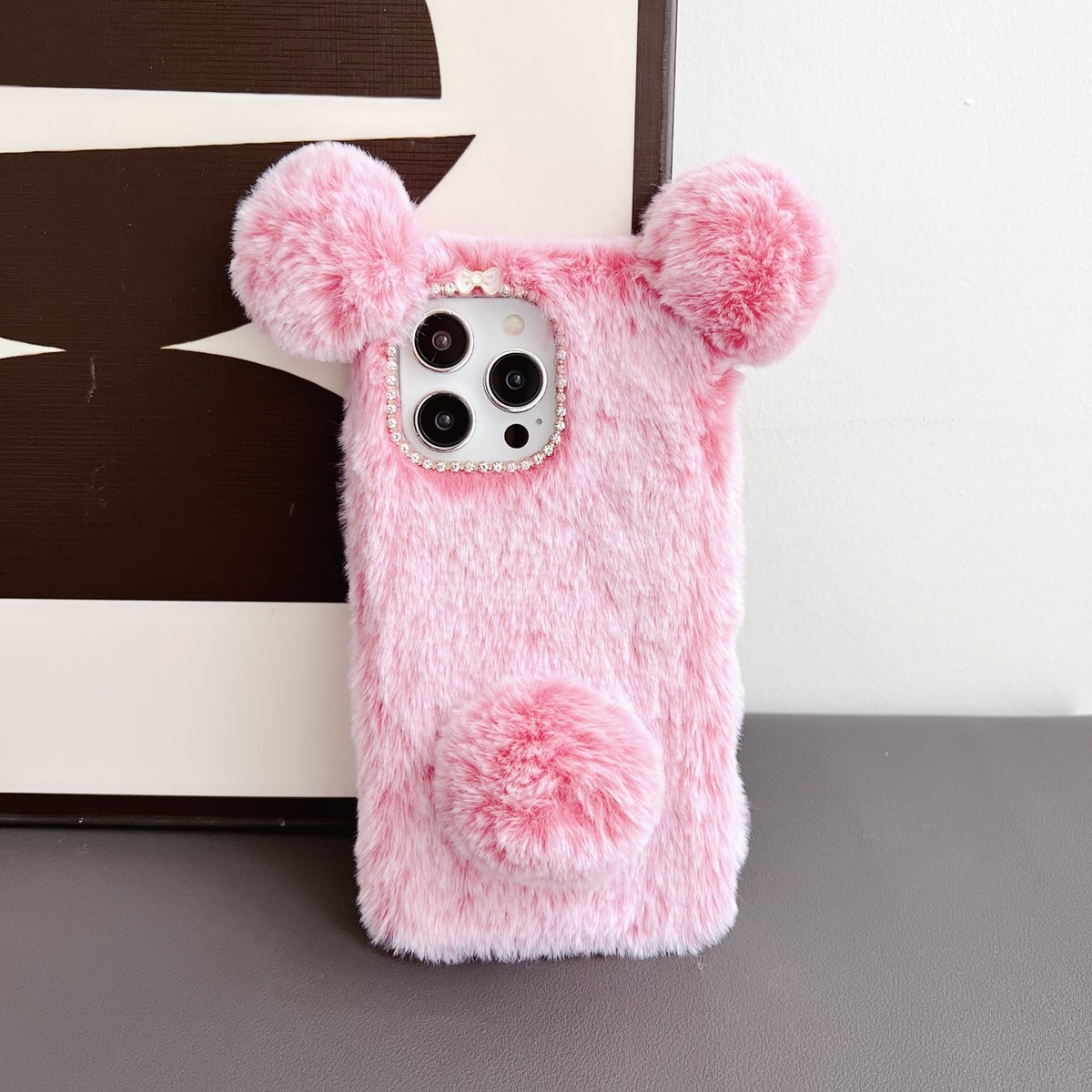 Plush Case Pour Google Pixel 5 Coque De Protection Fluffy Fur