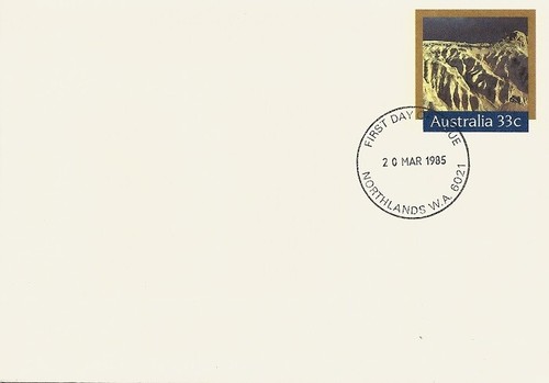 1985 Australia - World Heritage - Willandra Lakes PSE - FDI PMK