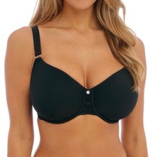 Fantasie Reflect Bra Black nude Underwired Spacer Padded T-Shirt 101810 NEW