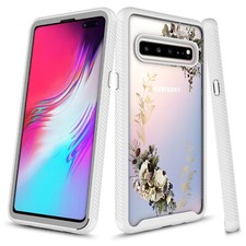 For Samsung Galaxy S10 5G Graphic Shockproof  Protective Full-Body Hybrid Case