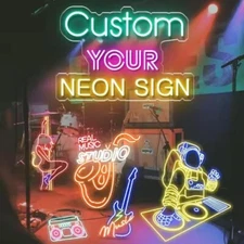Custom LED Neon Sign – Personalized Wall Light for Weddings, Parties