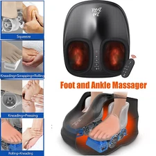 BOB AND BRAD Foot Massager with Remote, Electric Shiatsu Deep Kneading 4 Levels