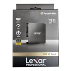 Lexar Professional Go Portable Hub (Black) LPASL400-RNBNG, 3-in-1 USB Type-C