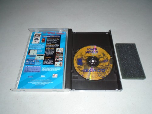 CD completo de Sega Advanced Dungeons & Dragons Eye of the Beholder & Power Monger - Imagen 4 de 7