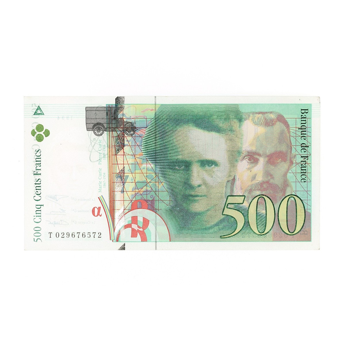 France 500 Francs 1994 P-160a xf | eBay