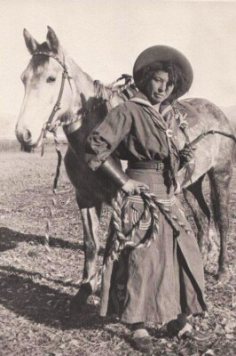 Nellie Brown African American Cowgirl Portrait - 1880s - 4 x 6 Photo Print
