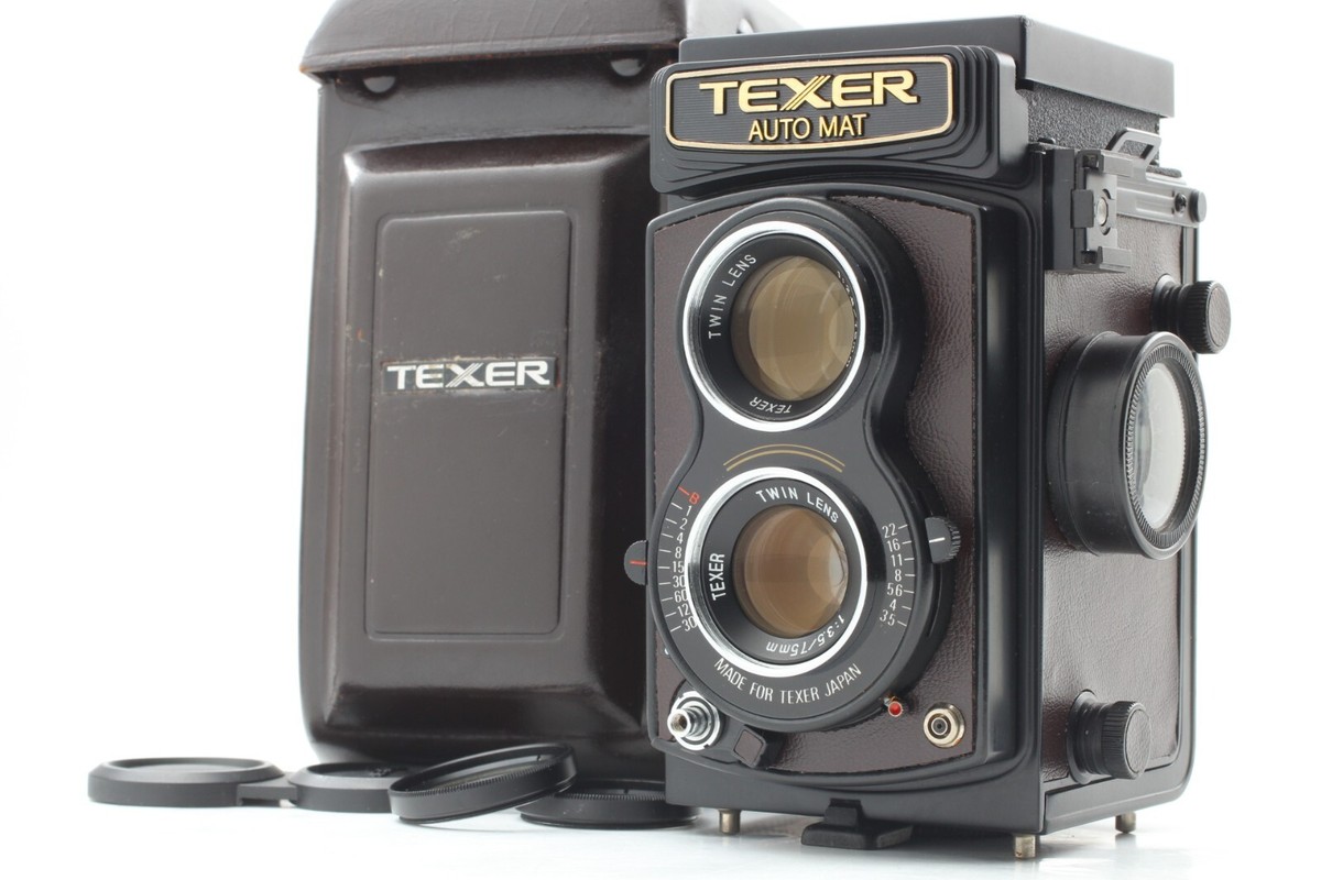 TEXER AUTO MAT TEXER TWIN LENS 1:2.8/75mm 1:3.5/75mm テクサ 二眼レフ