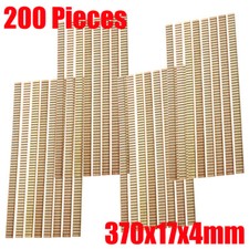 200x Guitar Strip Kerfing Inside Binding Spruce Wood Lining Luthier 370x17x4mm
