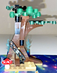 Lego 4865 The Forbidden Forest Harry Potter/No Box or Instructions