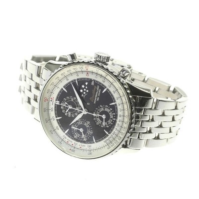 Breitling Navitimer Montbrillant A19030 Automatic 41mm Black Chronograph Watch
