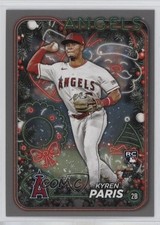2024 Topps Holiday Silver Glitter Kyren Paris #H130 1a11