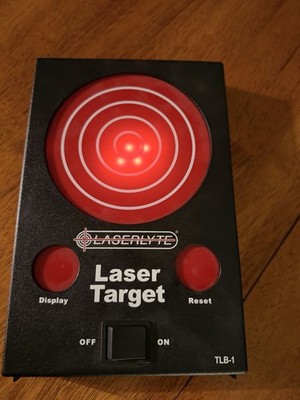 Laserlyte TLB-1 Laser Trainer Target  With .40 Laser Cartridge Dry Fire Training