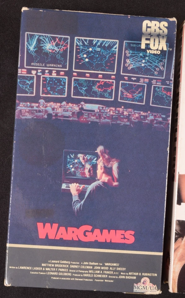 Matthew Broderick VHS Lot Ferris Bueller’s Day Off 19984 War Games 1982 VHS - Image 2 of 4