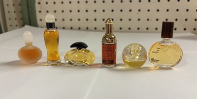 Vintage Travel Size Perfume Scent Bottle Lot of 6 Women s Fragrances NEW 