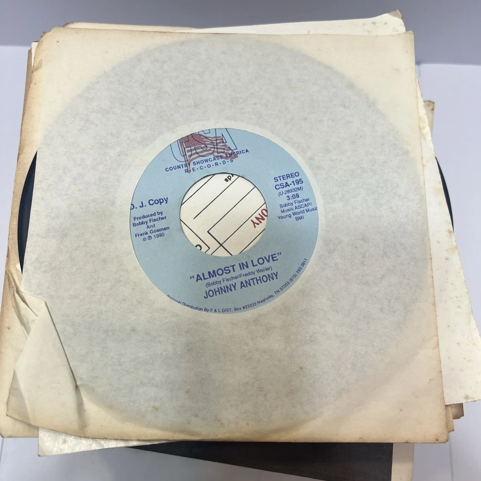 Lot of 94 45 rpm Records Various Labels And Artist RARE D.J Copy’s Promo’s Etc! - Image 2 of 4