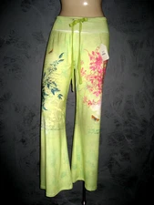 Claire Pettibone Yoga Pant LoungeWear M Hampton 36 NeW Unworn Color Flaw Read Ad