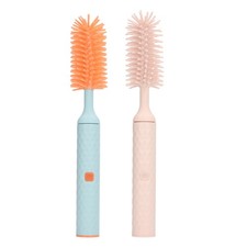 Electric Bottle Brush Set 2 Gears IP65 Waterproof Wall Mounted Bottle Cleane NEW