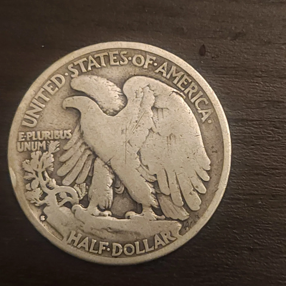 WALKING LIBERTY HALF DOLLARS, 1936s, 1942d - Image 2 of 4