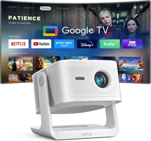 Vidéoprojecteur intelligent avec Wi-Fi et Bluetooth, Outdoo