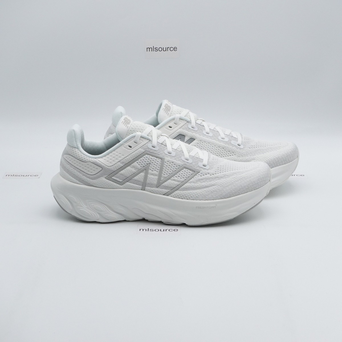 New Balance Fresh Foam X 1080v13 Men\'s Size 15 4E White Running Athletic Sneaker New Balance Fresh Foam X 1080v13 White Light Silver Metallic  main image 2