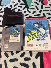 The Blue Marlin NES With Box And Sleeve Tested Works Authentic