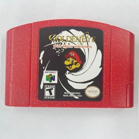 GoldenEye with Mario Characters - Nintendo 64 (N64) Limited release Complete set