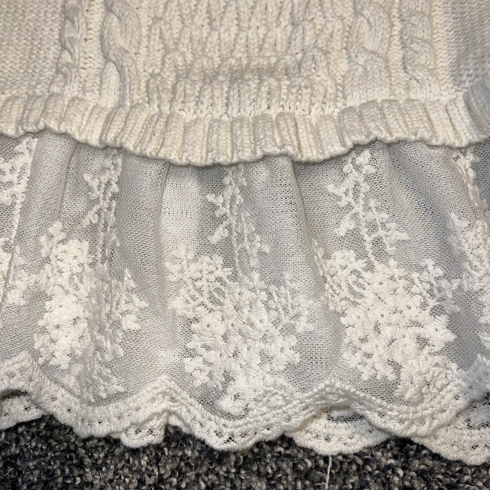 Детское платье-свитер Place размер 4 цвет слоновой кости короткий рукав - Изображение 3 из 4