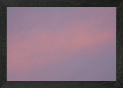 Schöner Wolkenhimmel gerahmtes Wandbild Poster Leinwanddruck Bild