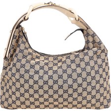 Gucci GG Monogram Horsebit Handbag Tasche