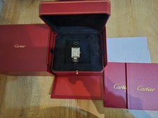 cartier tank solo full set box and papers womens watch